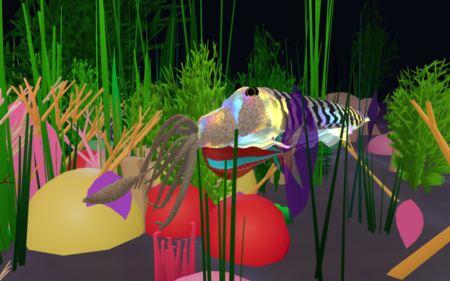Procedural cuttlefish study