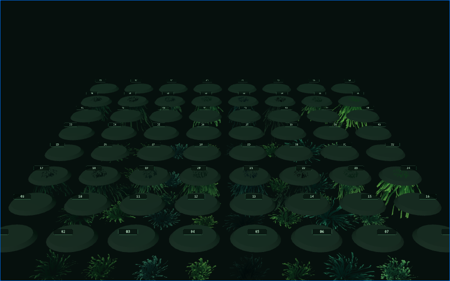 Aquarium foliage workshop variants